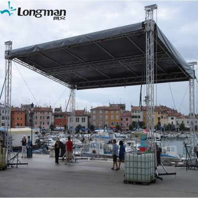 high quality lighting sound screen display exhibition stage truss