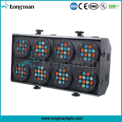 96*3w rgbw 8 eyes dmx led blinder For Dj Clubs Stage Shows