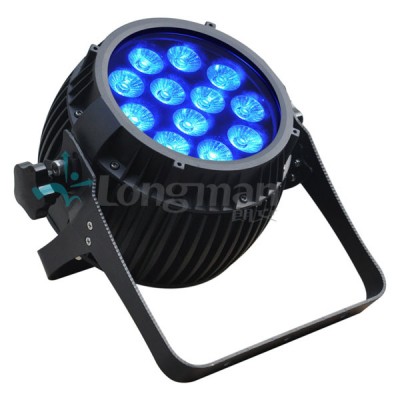 2018 new 12pcs*12w ip65 6-in-1 rgbaw waterproof par light